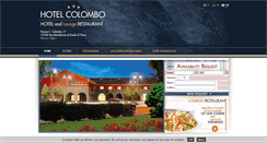 Desktop Screenshot of hotel-colombo.it
